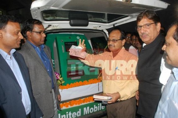 Mobile ATM van service launched at Agartala